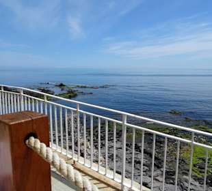 Ausblick im Restaurant Il Pescatore