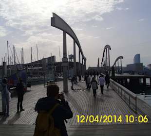 Der Hafen von Barcelona