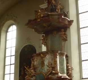 In der Kirche St. Gallus von Bregenz