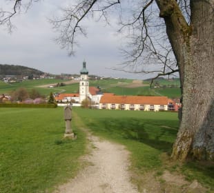 Blick von St. Anna Kapelle z. Hotel