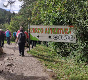 Beginn des Wanderweges