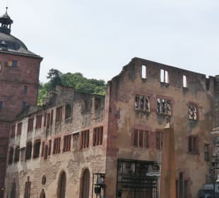 Ruprechtsbau im Heidelberger Schloss 