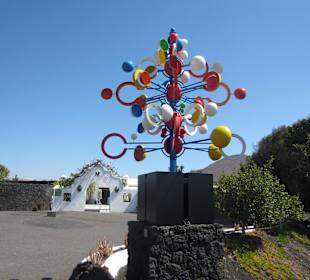 Eins der vielen Kunstwerke von Cesar Manrique