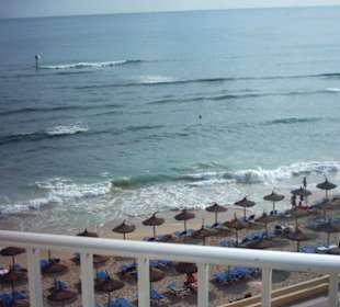 Blick vom Balkon Gran Bahia- Can Picafort