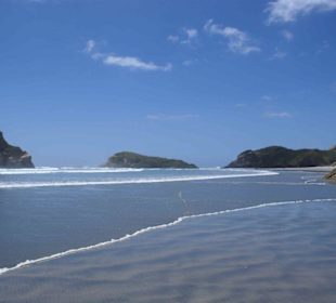 Wharariki Beach