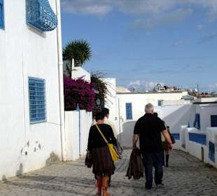 Die blau-weiße Künstlerstadt