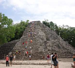 Pyramide in Coba