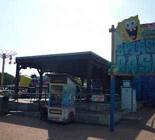 Eingang Bootstour mit Pistole zum Nass machen