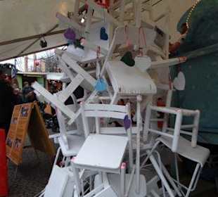 Deko des Weihnachtsmarktes