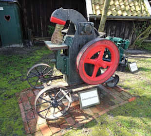 Im Sägewerk des Dörpmuseum Münkeboe