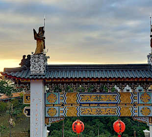 Maokong Gondel -  Rund um Tempel Station