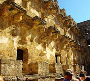 Aspendos An/Abfahrt Landschaft