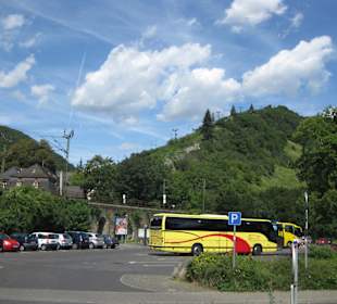 Blick von unten auf den Berg