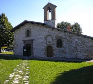 La chiesa dell'incontro tra S.Francesco e il lupo