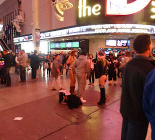 In der Fermont Street unterwegs