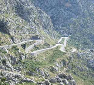Serpentinen nach Sa Calobra