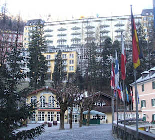Blick auf das Restaurant Jägerhäusl, Bad Gastein