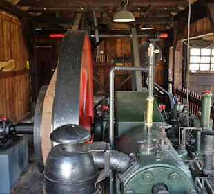 Im Sägewerk des Dörpmuseum Münkeboe