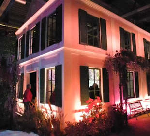 Nachbildung seines Gartenhauses