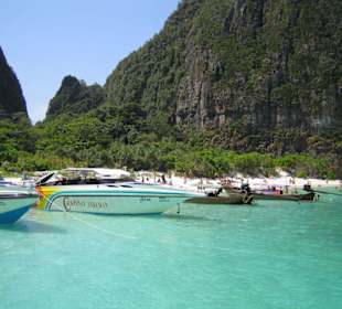 Maya Bay um 11.00 uhr