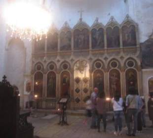 Ikonastase in der Mariä- Himmelfahrt-Kirche