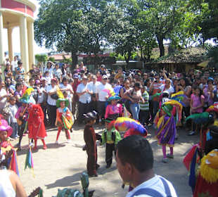 Parque de Masaya, baile de los diablitos