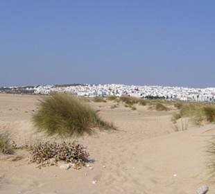 Strand und Ort Conil de la Frontera