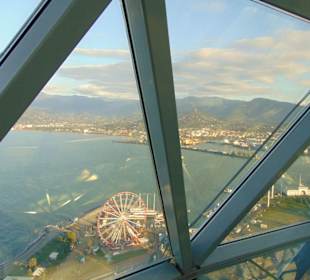Aussicht auf Batumi von oben
