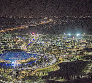 Nachtaufnahme vom Türkcellturm