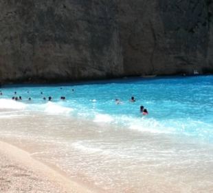 Strand am Schiffswrack
