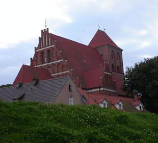 Blick auf die Kirche