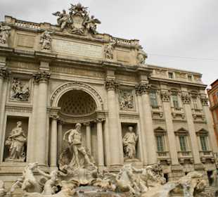 Impression Trevi-Brunnen