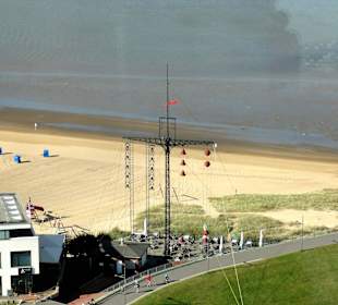 Der Strand an der Geestemündung