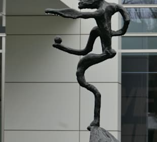 Beim Museum Frieder Burda in Baden-Baden