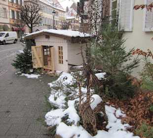 Altstadt Wissembourg im Winter