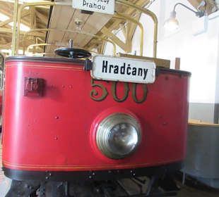 Im Museum des öffentlichen Peronennahverkehrs