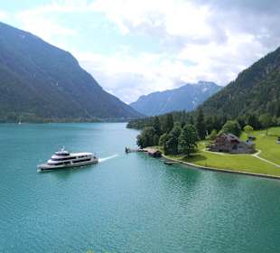 Eine Seefahrt ist auch auf dem Achensee lustig