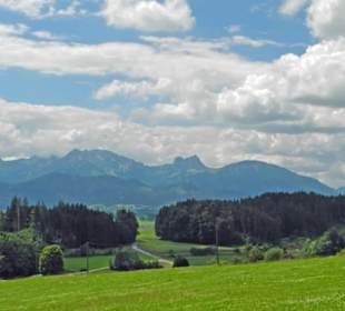 Herrliche Aussicht auf der Wanderung