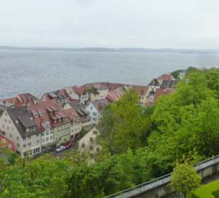 Am Bodensee: Meersburg, Blick vom Neuen Schloss