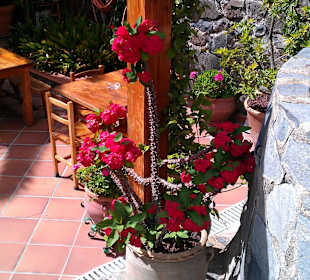 Restaurant in Masca.