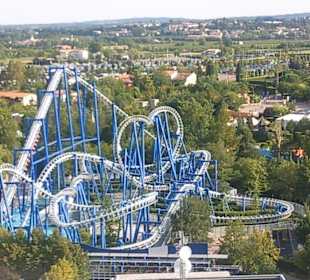 Monsterachterbahn (von oben)