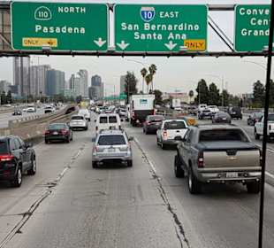 Strasse in Los Angeles 