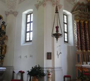 In der Wallfahrtskirche St. Bartholomä