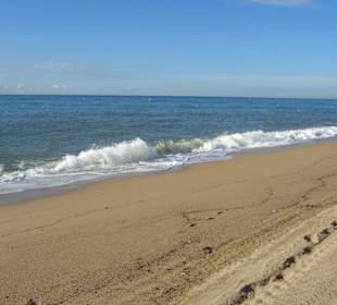 Strand am Morgen
