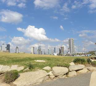 Tel Aviv beach - panorama