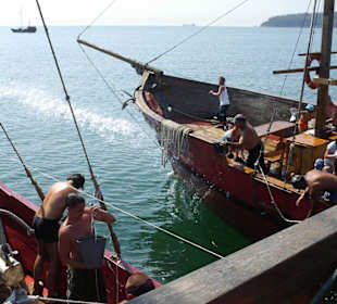 Wasserschlacht bei der Piratenfahrt