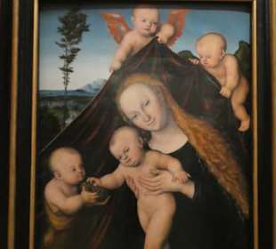 Maria mit dem Kind und dem Johannesknaben