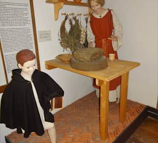 Rekonstruktion einer römischen Küche