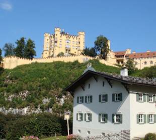 Blick auf Schloss Hohenschwangau