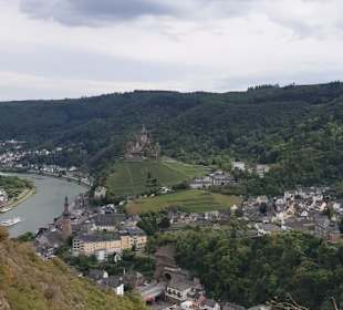 Blick von der Burg von Cochem